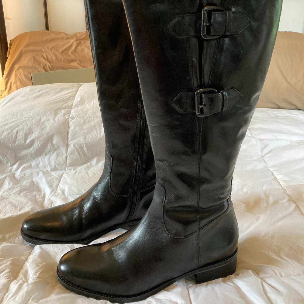 NIB Clarks Tamro Spice Boots, Black, Size 10